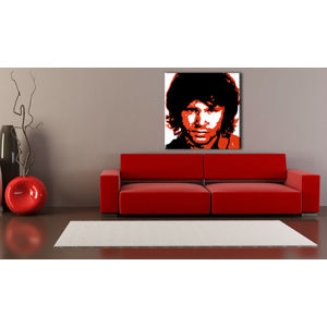 Ručne maľovaný POP Art obraz Jim Morrison  jm2 (POP ART obrazy)