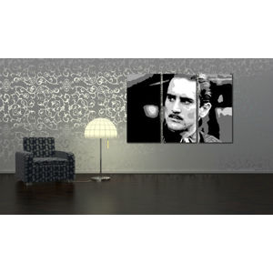 Ručne maľovaný POP Art obraz Godfather Rober De Niro 3 dielny  god (POP ART obrazy)