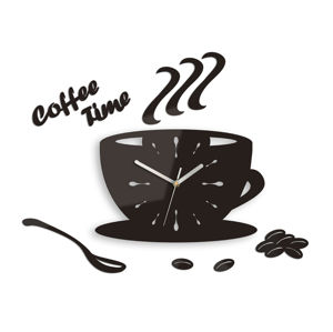 Moderné nástenné hodiny Cup Clock