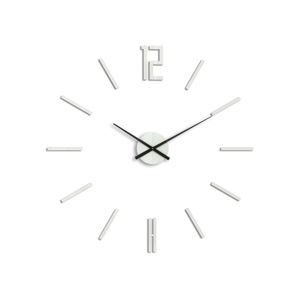Moderné nástenné hodiny CARLO WHITE HMCNH057-white