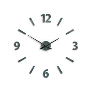 Moderné nástenné hodiny KLAUS GRAY HMCNH061-gray